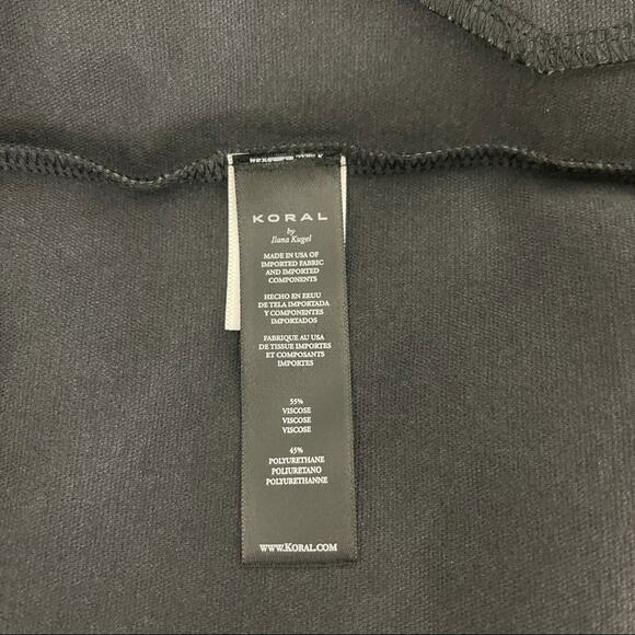 NWOT KORAL Specter Camo Metallic Vegan Faux Leather Moto Jacket Medium - Picture 13 of 16